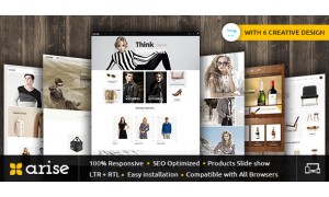 Arise - Opencart Responsive Website Design