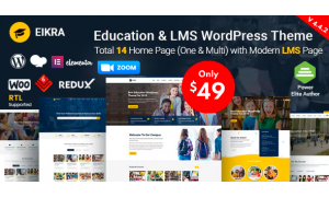 Eikra - Education WordPress Website Design