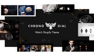 Chrono Dial - Watch Shopify Website Design