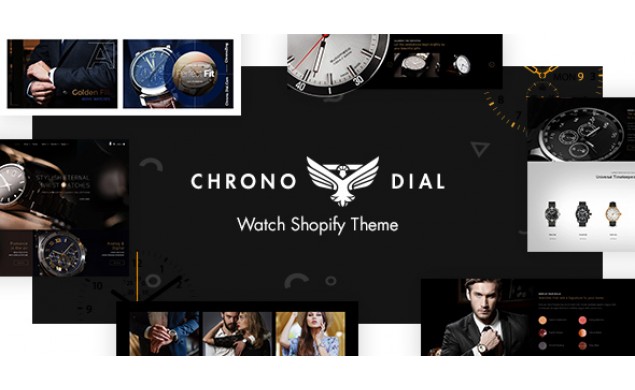 Chrono Dial - Watch Shopify Website Design