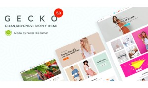 Gecko 5.0 - Responsive Shopify Website Design - RTL support