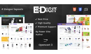 eDigit - Multipurpose OpenCart 3 Website Design