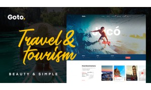 Goto - Tour & Travel WordPress Website Design