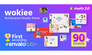 Wokiee - Multipurpose Shopify Website Design