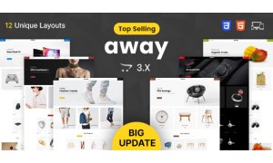Away - Multipurpose Responsive Opencart 3.x Website Design
