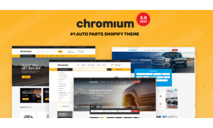 Chromium — Auto Parts Shop Shopify Website Design