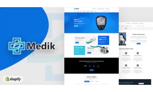 Medik | Medical Shopify Website Design