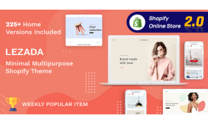 Lezada - Fully Customizable Multipurpose Shopify Website Design
