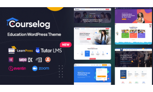 Courselog - Education WordPress Website Design