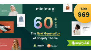 Minimog - The Next Generation Shopify Website Design