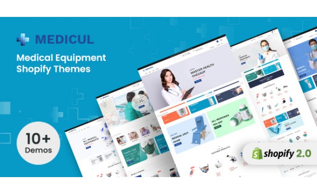 Medicul - Medical Shopify Website Design