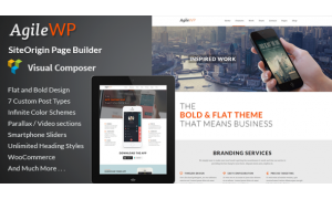 Agile - Multi-Purpose App Showcase WordPress Website Design