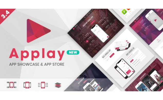 Applay - WordPress App Showcase & App Store Website Design