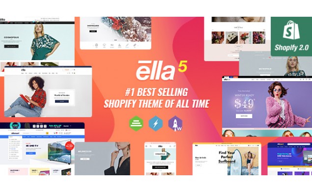 Ella - Multipurpose Shopify Sections Website Design