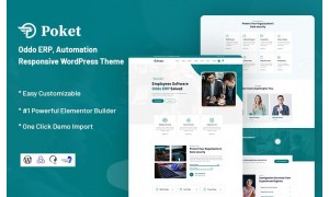 Poket -  Oddo ERP, Automation Responsive WordPress Web DesignUAE