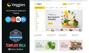 Veggies - Multipurpose OpenCart Website Design - Website DesignMonsterUAE